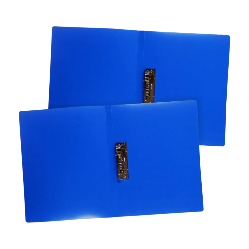 Seagull Folder Plastic Lp305 Short Punchless Blue 2 Pieces Buy More - School & Office Supplies