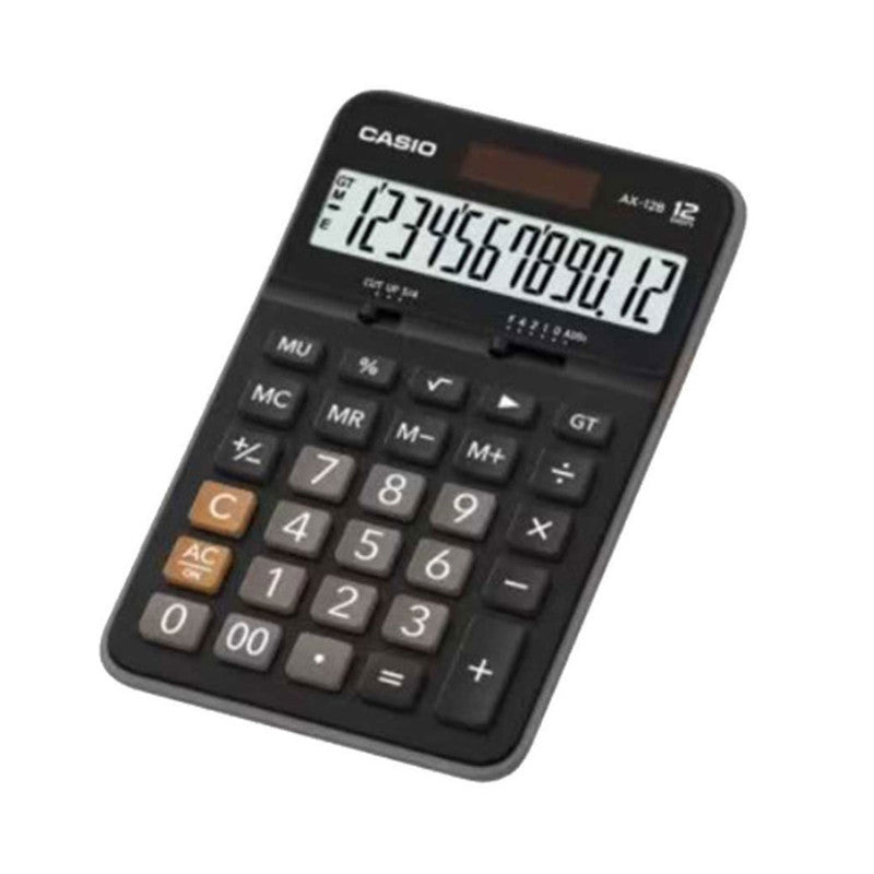 Casio Desktop Calculator AX12B Black 12 Digits
