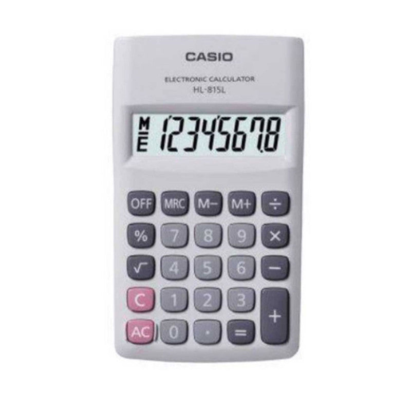 Casio Desktop Calculator HL815L WE White 8 Digits