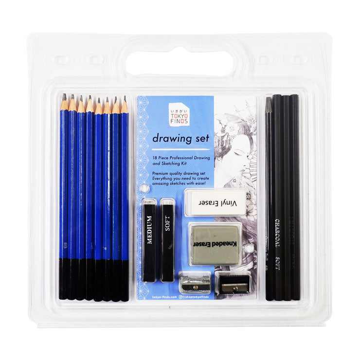 Tokyo Finds Sketching Kit - School Supplies - Art Supplies