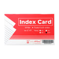 Best Buy Index Card White 5x8 100's Ruled Both Sides - School & Office Supplies