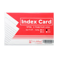 Best Buy Index Card White 4x6 50's Ruled Both Sides - School & Office Supplies
