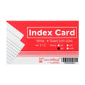 Best Buy Index Card White 3x5 25's Ruled Both Sides - School & Office Supplies