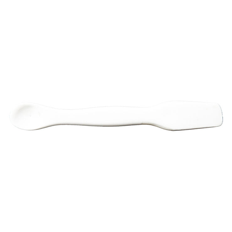Spatula Porcelain with Spoon 120mm - Laboratory Supplies