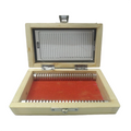 Glass Slide Micro Box Wooden 25 Division - School Supplies - Laboratory Equipment