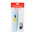 Best Buy Clip Dispenser 1A5000038 with Refills Blue - Filing Supplies