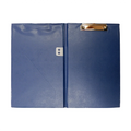 Clipboard Long With Cover Wire Clip Vertical With Hanger Extra Mat, Blue 1097LTH - Filing Supplies