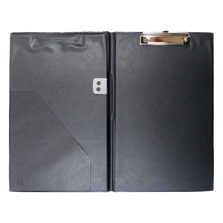Clipboard Long With Cover Wire Clip Vertical With Hanger Extra Mat, Black 1097LTH - Filing Supplies