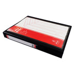 Best Buy Ring Binder 2R 7cm W22D1 A4 1 inch Dtype with Insert Label, Black