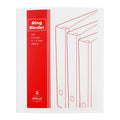 Best Buy Ring Binder 2R 7cm W22D1 A4 1 inch Dtype with Insert Label, White