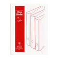 Best Buy Ring Binder 2 Ring 7 Centimeters A4 2 Inches D Type With Insert Label W22D2 White - Filing