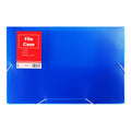 Best Buy File Case 14009FC Long Garter Lock Foldable Blue