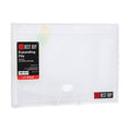 Best Buy Expanding File 14011 A4 12 Pockets Garter Lock with Tab Clear