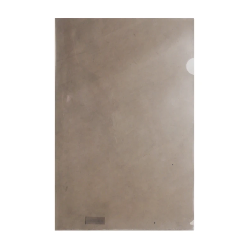 Seagull Folder L Type Ch350 Long Transparent, Smoke - Office Supplies