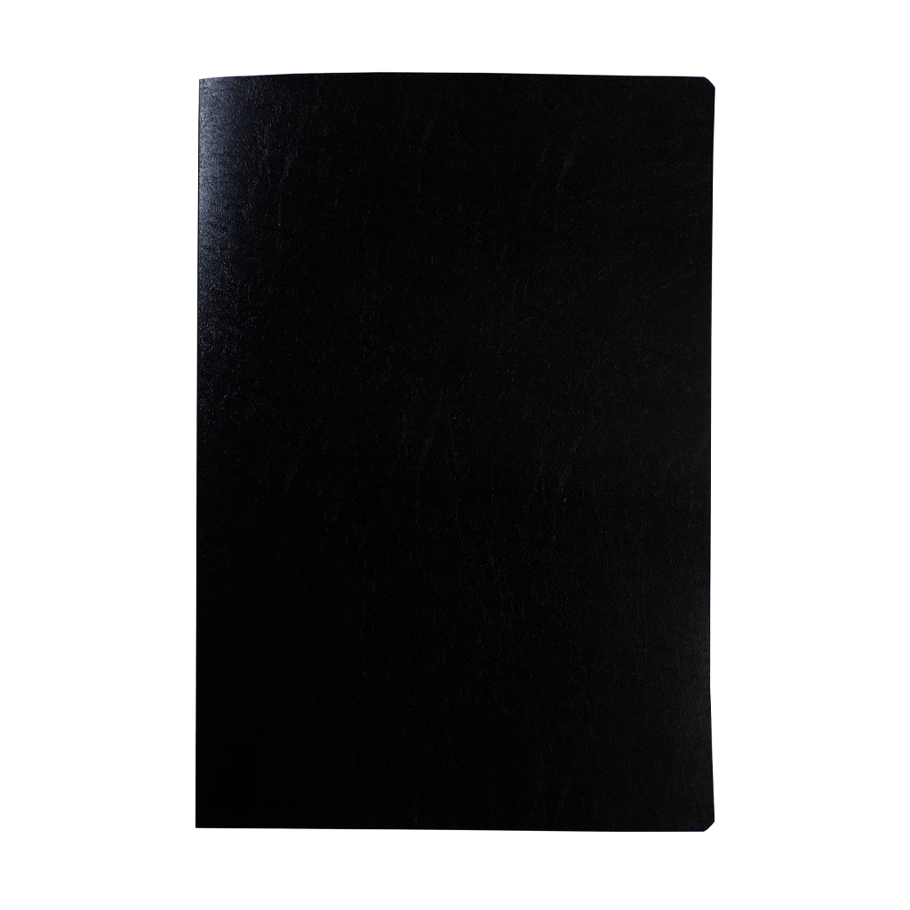 Seagull Folder Plastic Long Lp355 With Top Lever, Black - Filing Supplies