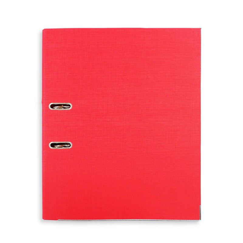 Seagull Lever Arch File Long 7cm VR350 2.5in, Red