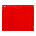 Seagull Plastic Envelope 109 A4 No Cover Vertical Diagonal Lines Design, Red