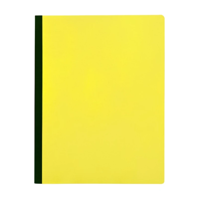 Veco Folder Pressboard Short Plain, Yellow - School & Office Supplies - Filing