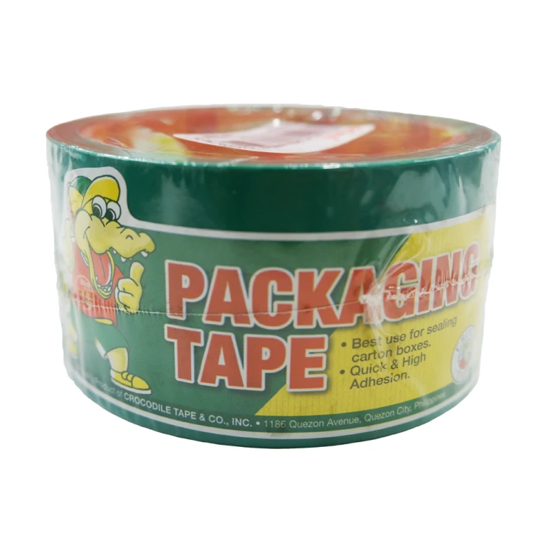 Croco Packaging Tape, Green 48MMX40M - Adhesive Tapes