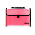 Best Buy Expanding File with Handle F5304A4 A4 12 Pockets, Red