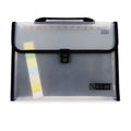 Best Buy Expanding File with Handle F5304A4 A4 12 Pockets, Black
