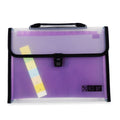 Best Buy Expanding File with Handle F5304A4 A4 12 Pockets, Purple