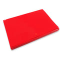 File Case JC206 Long 1.25 inches Snap Closure, Red