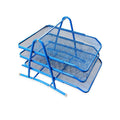 Desk Tray C8706 Mesh 3 Layers, Blue