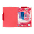 Flamingo Folder Plastic 1162A A4 with Top & Side Swing Clip, Pink