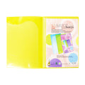 Flamingo Folder Plastic 1172A A4 6 Pockets with Name Card Holder, Yellow