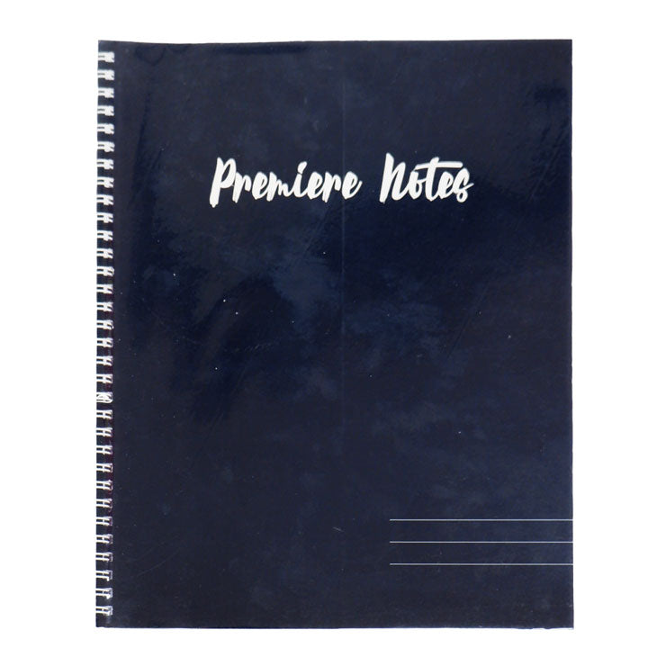 Premiere Notes Spiral Notebook 8.5x11 inches C Blue 80s 60gsm - School Supplies