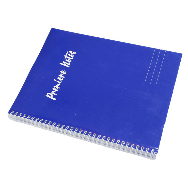 Premiere Notes Spiral Notebook 8.5x11 inches Royal Blue 80s 60gsm - School Supplies