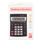 Best Buy Desktop Calculator BB-8 Black 8 Digits Dual Power - School & Office Equipment