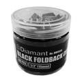Diamant Clip Foldback Dm9556 0.5 Inches 15mm Black 60 Pieces Per Pack - School & Office Supplies
