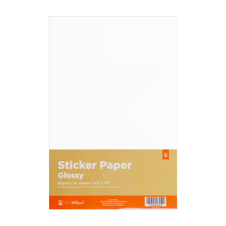Best Buy Glossy Sticker Paper 10's Hp-230110-2 80gsm Long