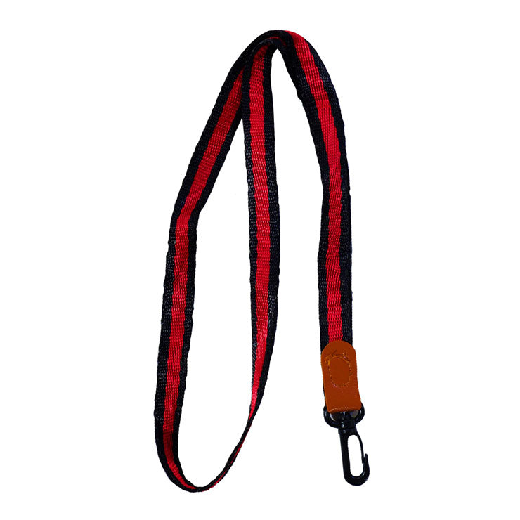 Lanyard Two Tone With Plastic Hook Black & Red No.1 - School & Office Supplies