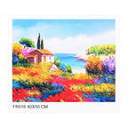 Skylar Paint By Numbers FR016 Framed 40x50cm Little House - Arts & Crafts