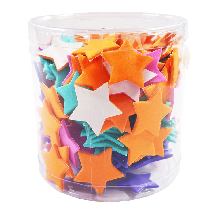 House Creativity Foam Sticker Tub DY06264 Stars - Arts & Crafts Supplies - Stickers