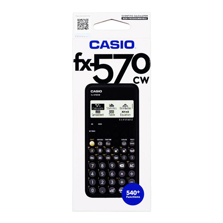 Casio Scientific Calculator FX-570CW MT 552 Function - School Equipment