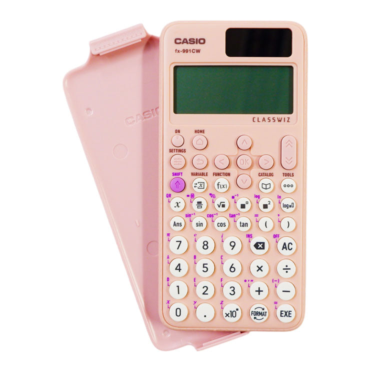 Casio Scientific Calculator FX-991CW MT Pink 552 Function - School Equipment