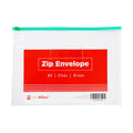Best Buy Zip Envelope CY56-14C A4 Zip Transparent Body Flat, Green
