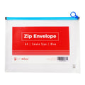 Best Buy Zip Envelope A4 Blue Zip Smoke Type Expandable - School & Office Supplies - Filing