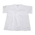 Laboratory Scrub Suit Unisex Large, White - Laboratory Supplies