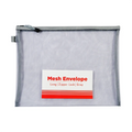 Best Buy Mesh Envelope Long Gray Zipper Lock - Filing Supplies