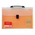 Best Buy Expanding File with Handle Long – Orange, 12-Pocket Divider - School & Office Supplies