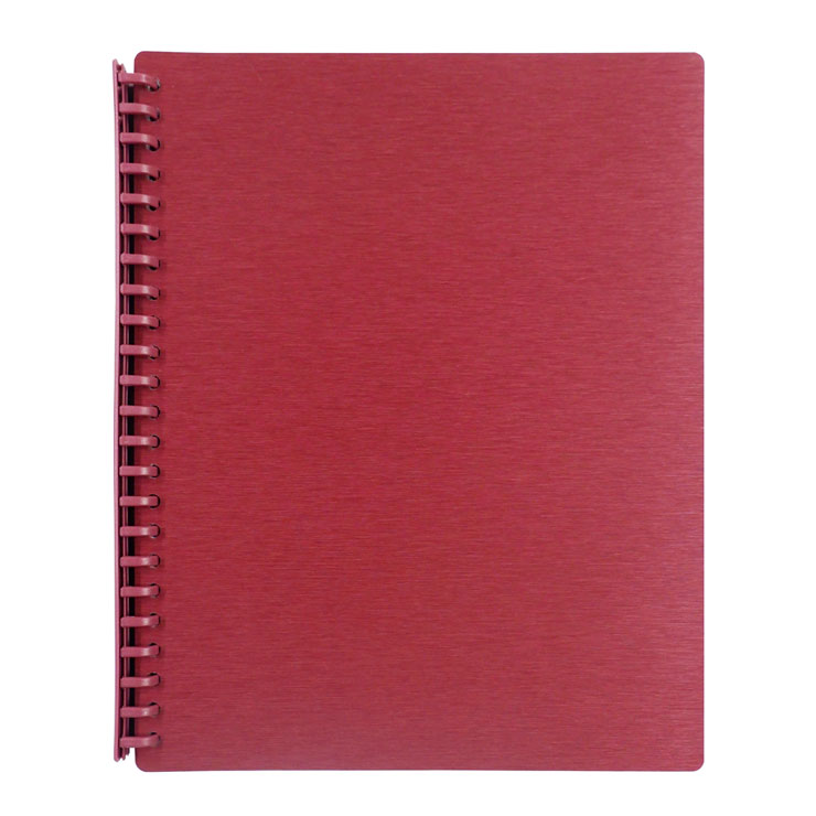 Best Buy Clearbook Refillable WW-82S-A4-PK Short 20 Sheets 23 Holes, Metallic Pink - Office Supplies
