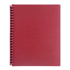 Best Buy Clearbook Refillable WW-82S-A4-PK Short 20 Sheets 23 Holes, Metallic Pink - Office Supplies
