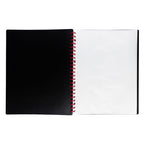 Best Buy Clearbook Refillable WW-82S-A4-PK Short 20 Sheets 23 Holes, Metallic Pink - Office Supplies