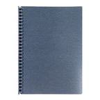 Best Buy Clearbook Refillable WW-83S-FC-BL Long 20 Sheets 27 Holes, Metallic Blue - Office Supplies