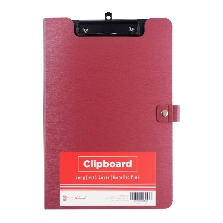 Best Buy Clipboard FPT-11-PK Long with cover, Metallic Pink - Office Supplies - Filing Supplies
